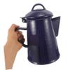 IMIKEYA Enamel Coffee Kettle, 1.2 L, for Cafés and Home view 3