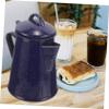 IMIKEYA Enamel Coffee Kettle, 1.2 L, for Cafés and Home view 4