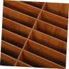 PLAFOPE Brown Wooden Desktop Phone Organizer view 3