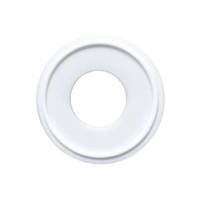 5-Piece PTFE Grooved Gasket Set for 45 mm OD Pipe and 64 mm OD Tri-Clamp Ferrule Flange