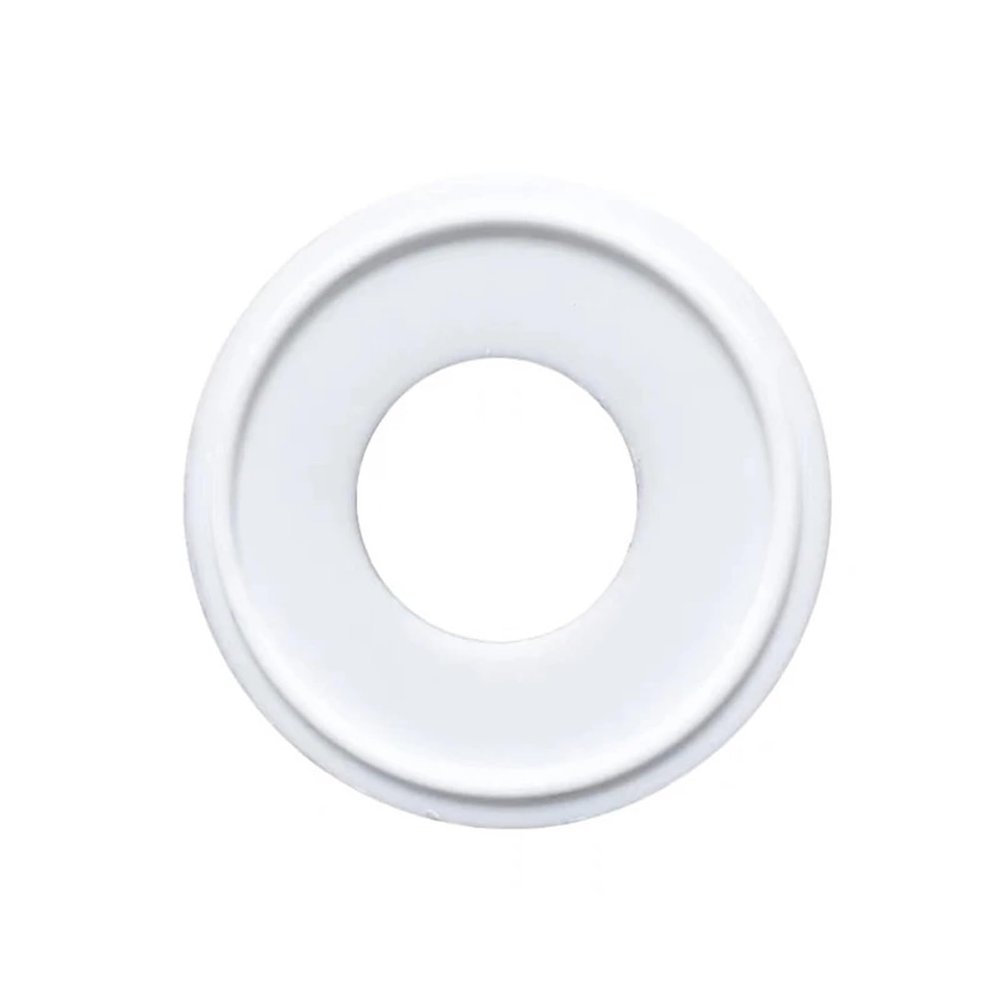 5-Piece PTFE Grooved Gasket Set for 45 mm OD Pipe and 64 mm OD Tri-Clamp Ferrule Flange