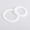 5-Piece PTFE Grooved Gasket Set for 45 mm OD Pipe and 64 mm OD Tri-Clamp Ferrule Flange view 3