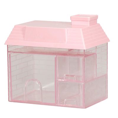 House-Shaped Desktop Organizer with Drawers (Rosenate)