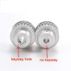 KFGISD 18T HTD5M Timing Pulley, 15 mm Width, 4 × 1.8 mm Keyway view 3