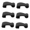 HONITANO 6-Piece Kayak J-Hook Set, Durable Plastic view 1