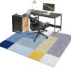 PaGuvFng 90 x 100 cm Office Chair Mat for Hard Floors and Carpet view 1
