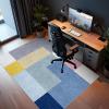 PaGuvFng 90 x 100 cm Office Chair Mat for Hard Floors and Carpet view 2