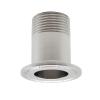 SS304 Stainless Steel Sanitary Pipe Fitting with Male Thread and Tri-Clamp Adapter (DN40 Ferrule, OD 50.5 mm, SS316L) view 1