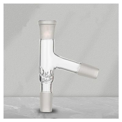 14# 19# 24# 29# Three-Way Adapter 75-Bend Glass Distillation Head with 3-Way Tube (24X24X24)