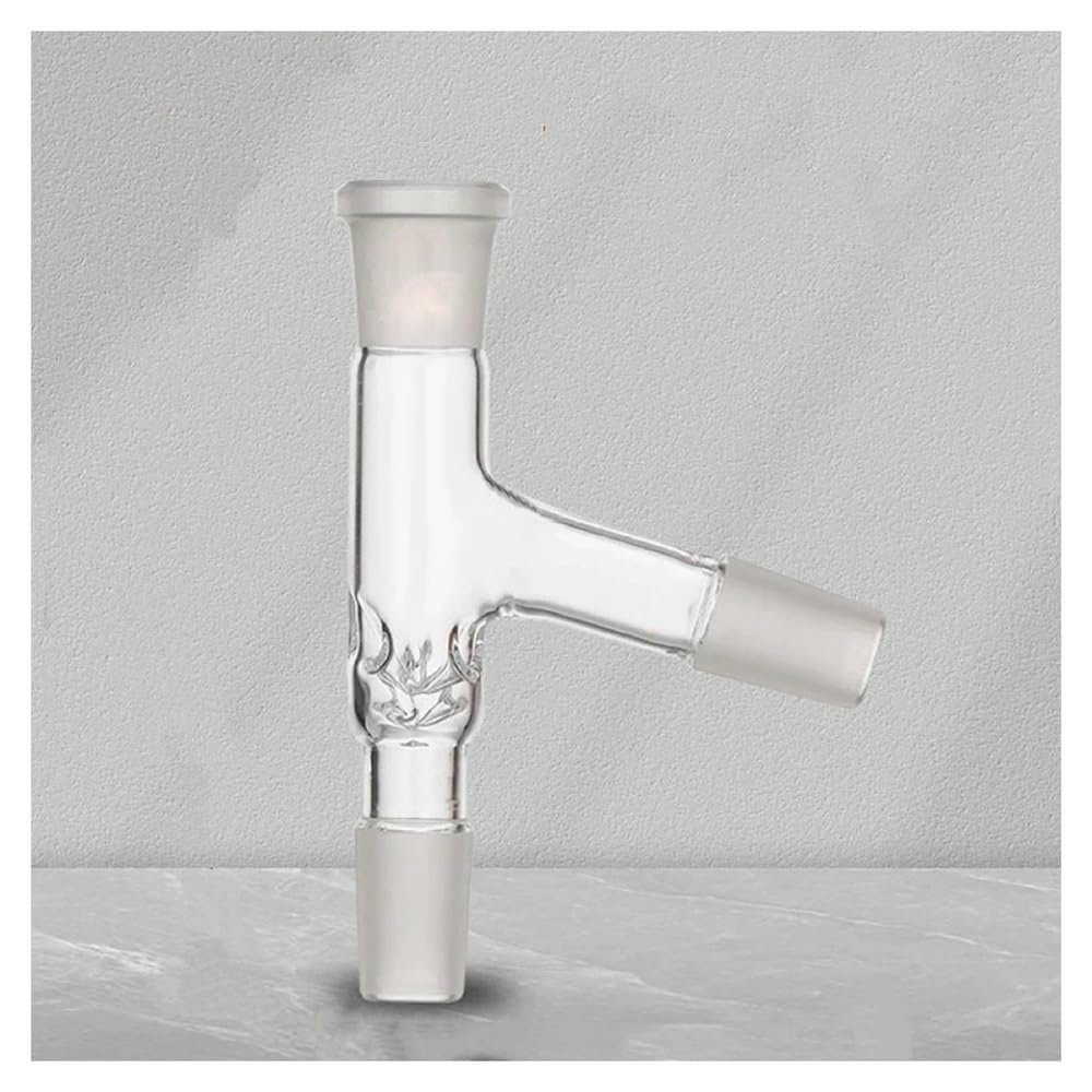 14# 19# 24# 29# Three-Way Adapter 75-Bend Glass Distillation Head with 3-Way Tube (24X24X24)