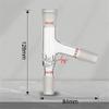 14# 19# 24# 29# Three-Way Adapter 75-Bend Glass Distillation Head with 3-Way Tube (24X24X24) view 2