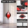 Portable Adjustable Boxing Speed Bag, PU Leather Core Training view 4