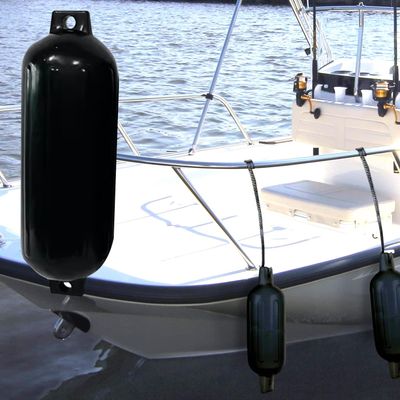Inflatable Boat Fenders with Air Pump and Rope for Safe Docking