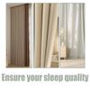 AMZERO Blackout Curtain, 100 x 125 cm, Thick Thermal Fabric, White view 2