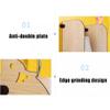 Cartoon Urinal Partition for Children, 4-Piece Floor-Mounted Urinal Screen for Schools and Public Restrooms, 60 x 70 cm view 3