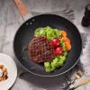 Nonstick Wok with Lid for Frying and Sautéing view 3