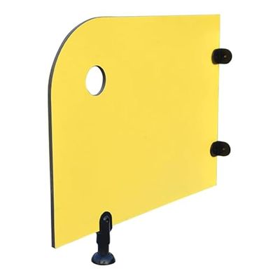 Children’s Urinal Privacy Partitions, Red, 60 x 60 cm, 4-Pack