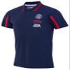 PSG Polo Shirt, Official Paris Saint-Germain Collection, Blue, L view 1