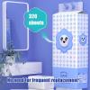 Bathroom Tissue Toilet Paper, Soft, Extra Thick, Quick-Pull view 3