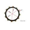 Motorcycle Clutch Friction Plate Set for DS185 SP200 LT250R RG125 RM100 TX125 TS185 RV200 DR200 TS125R LT230S GT200 view 2