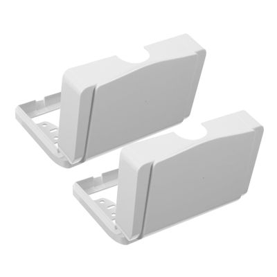 Homoyoyo 2-Piece Waterproof Outlet Covers, Splash-Resistant Wall Plates, Child-Safe, No-Screw Installation