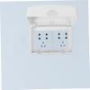 Homoyoyo 2-Piece Waterproof Outlet Covers, Splash-Resistant Wall Plates, Child-Safe, No-Screw Installation view 4