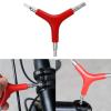 SXRQ 3-Way Bicycle Wrench, Y-Handle Hex Key Multitool view 2