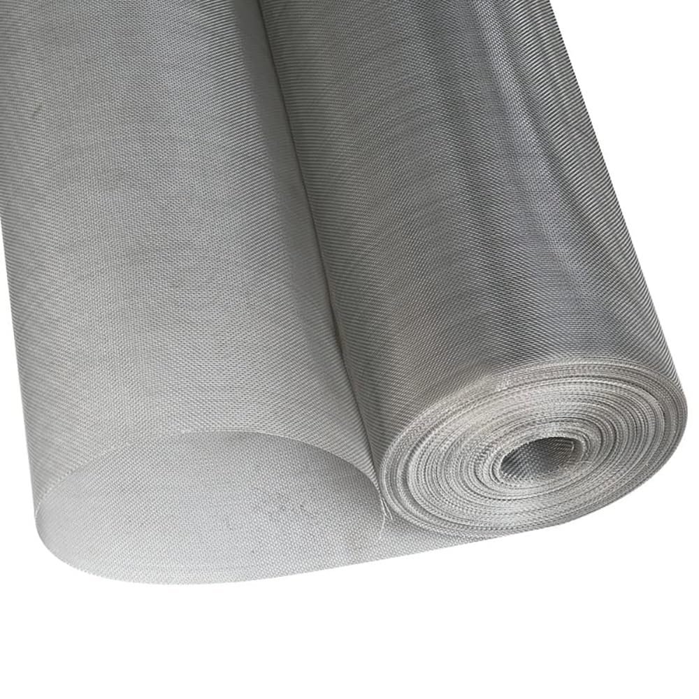 1 Pc. 304 Stainless Steel Wire Mesh, 40 Mesh, 50 cm x 200 cm