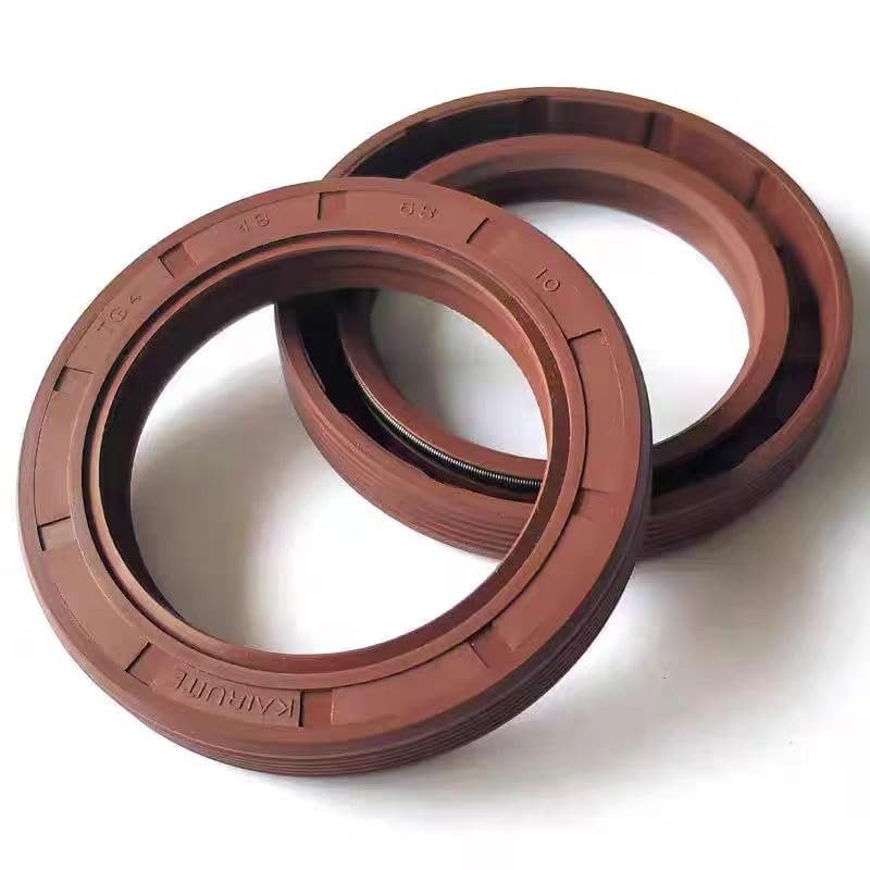 1 Pc Fluororubber Oil Seal with Iron Skeleton, TC Double-Lip Rotary Shaft Seal (ID 2832 mm) (30 x 52 x 7)