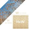 Natural Bamboo Fence for Outdoor Use, Peeled Panels for Sun and Wind Protection, 100 x 400 cm, Available in Heights of 50 x 180 cm, Eco-Friendly view 4