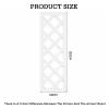 Quick-Install Wooden Garden Privacy Screen, Black, 60 x 120 cm view 2