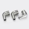 1PC 304 Stainless Steel Outer-Wire Bent Hose Fitting, 90° 3/8" BSP Male Elbow × 15 mm view 3