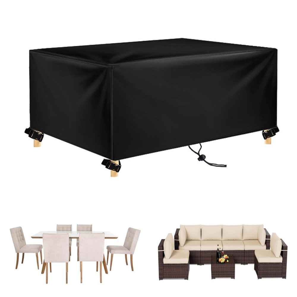 AEXOIO Waterproof Patio Furniture Cover, 180 L x 100 W x 30 H cm, 420D Oxford Fabric