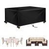 AEXOIO Waterproof Patio Furniture Cover, 180 L x 100 W x 30 H cm, 420D Oxford Fabric view 1