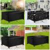 AEXOIO Waterproof Patio Furniture Cover, 180 L x 100 W x 30 H cm, 420D Oxford Fabric view 2