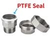 RNUMLIGH 1/2" BSPT Female-to-Male Socket Union Coupler, 304 Stainless Steel Pipe Fitting Connector view 3
