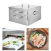 Stainless Steel Rice Roll Steamer, 2-Piece, with 2 Trays view 3