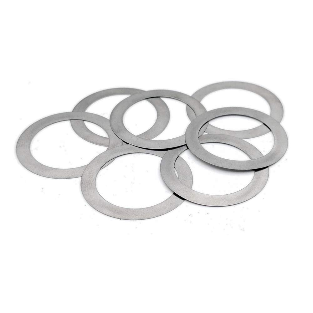 Ultrathin Stainless Steel Washers M9–M50 | 1.0 mm Thick Precision Seals | SUS304 (17×22×1 mm, 20 pcs)