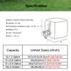 5/10/15/20 L Portable Foldable Square Water Container, BPA-Free Collapsible Water Storage Jug (6-Pack, 5 L/1.3 Gallon) view 2