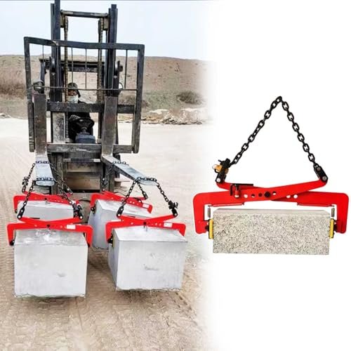 Heavy-Duty Stone Lifting Clamps, Adjustable Scissor Lifter