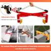 Heavy-Duty Stone Lifting Clamps, Adjustable Scissor Lifter view 3