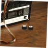 2 Black Rubber Pinch Rollers for Radio Tape Machines, Precise Fit view 4