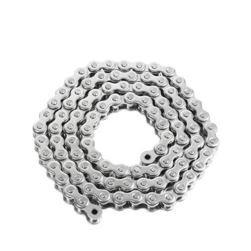 SS 304 Short-Pitch Roller Chain, Industrial Transmission, 1/1.524 Meter / 06B