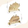 2 Wooden Cruise Ship Models with Money-Saving Compartments view 2