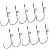 Hlagmix Catfish Hooks, Fishing Hooks - Carbon Steel with Barbs and view 1