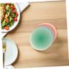 ULTECHNOVO 8-Piece Colorful Gradient Coaster Set, Round Heat-Resistant Non-Slip Table Mats for Coffee and Beverage Cups view 4