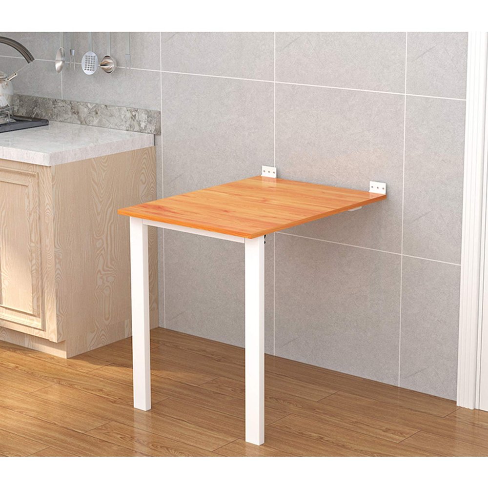 Foldable Wall-Mounted Computer Desk for Home Office and Dining Room