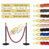 Premium Queue Barrier Ropes for Indoor & Outdoor Use, Restaurants & Theaters view 4