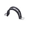 Saddle-Shaped 304 Stainless Steel U-Type Rubber-Lined Pipe Clamp, 10-Pack (40 mm) view 1