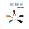 Crimp Terminals, Insulated Fork/Spade and Ring Connectors, Brass, Yellow, SV2-4 view 3